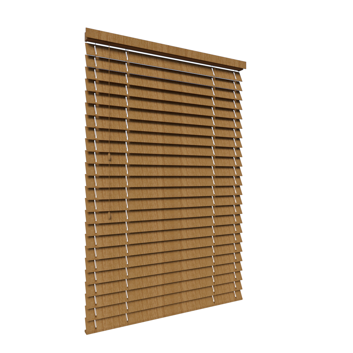 19. DREWNIANE 50 MM BASWOOD DARK CHERRY