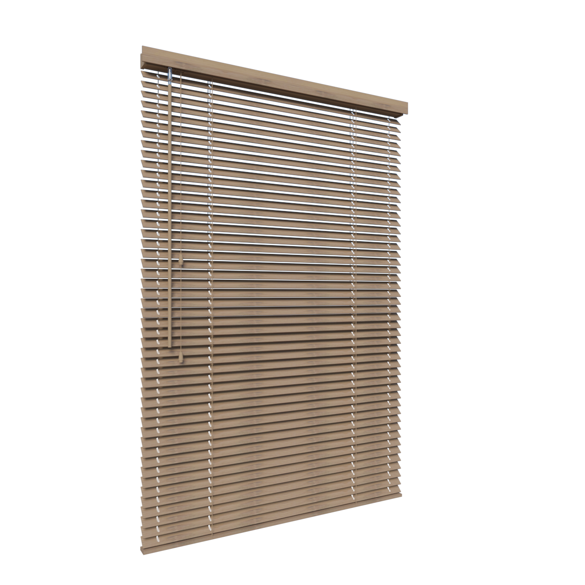 22. DREWNIANE 25 MM BAMBOO BEIGE