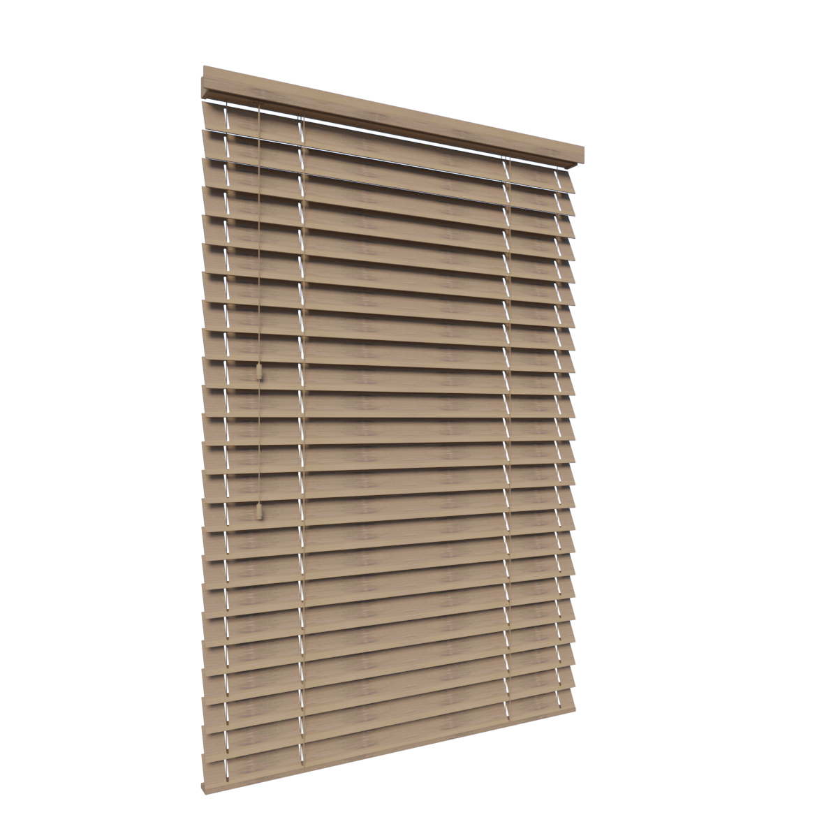 28. DREWNIANE 50 MM BAMBOO BEIGE