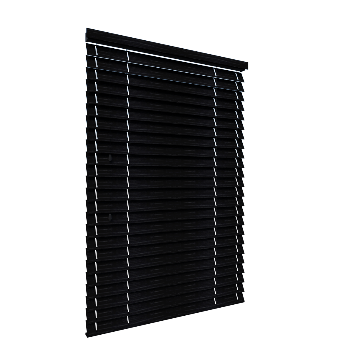 39. DREWNIANE 50 MM PAINTED BAMBOO PIRATE BLACK